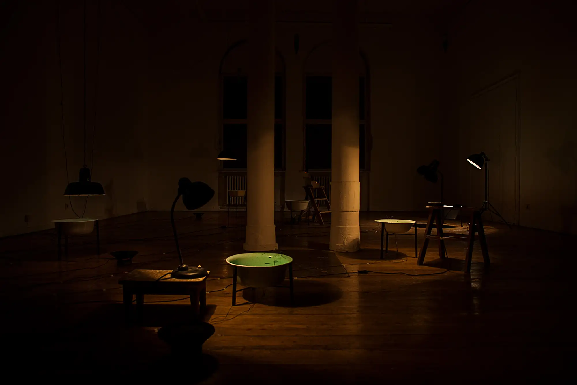 still sign with water detail