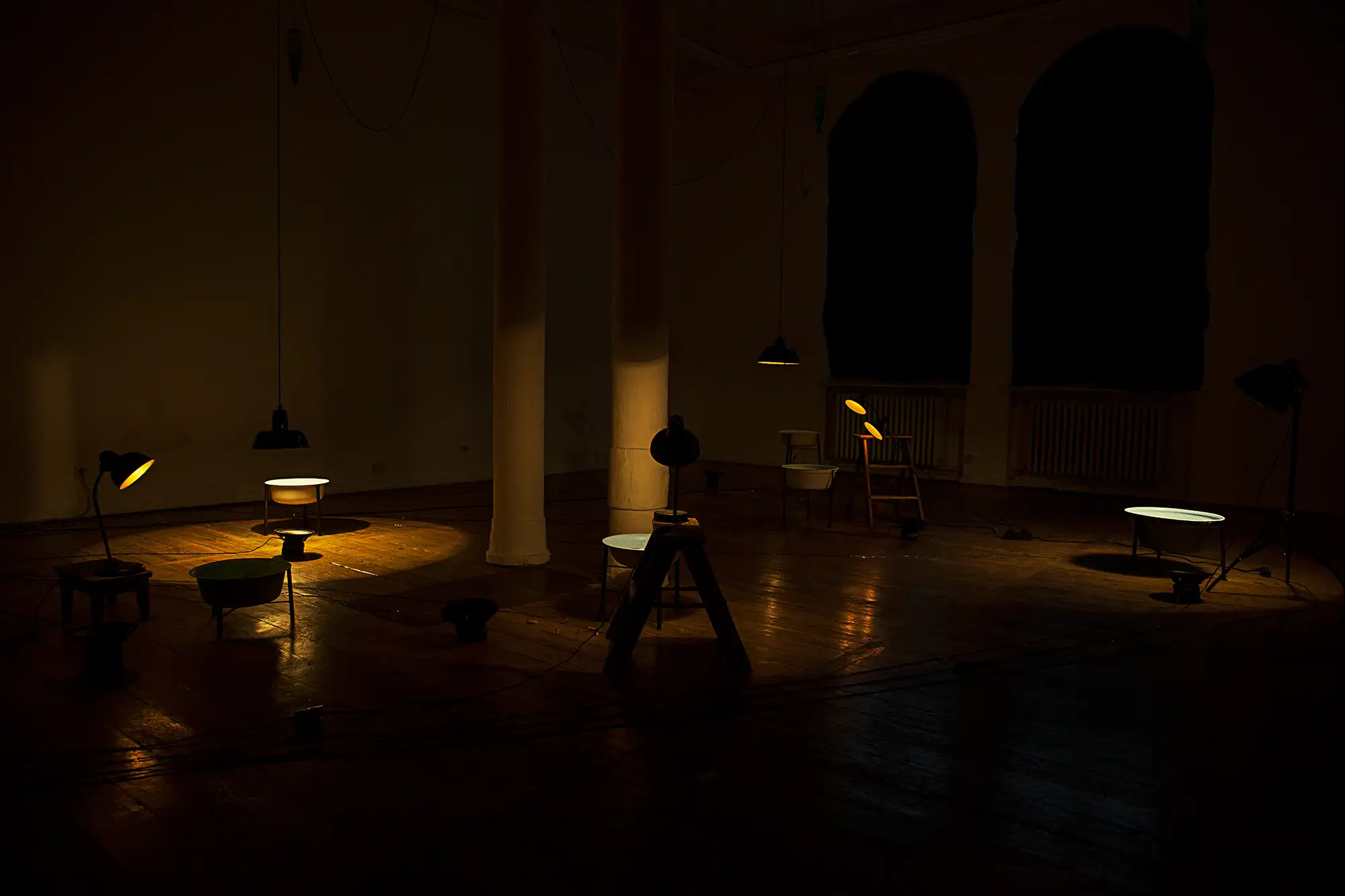 still sign with water detail